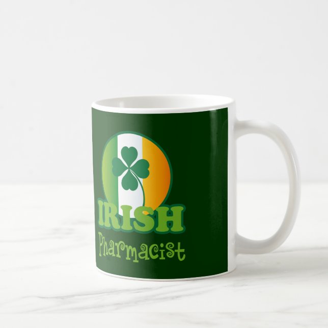Irisches Apotheker-Geschenk Kaffeetasse (Rechts)