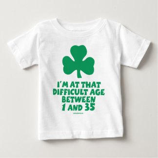 Irisches Baby - ich bin an diesem schwierigen Baby T-shirt