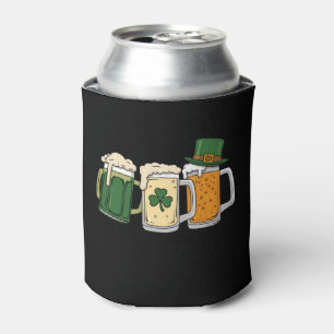 Irisches Bier Irland Flagge St. Patricks Tag Shamr Dosenkühler