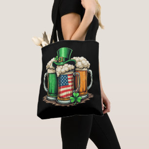 Irisches Bier Irland St. Patricks Day Trinkparty  Tasche
