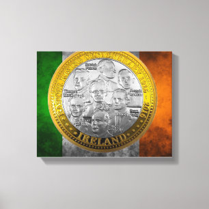 Irisches Bild für eingewickelte Leinwand
