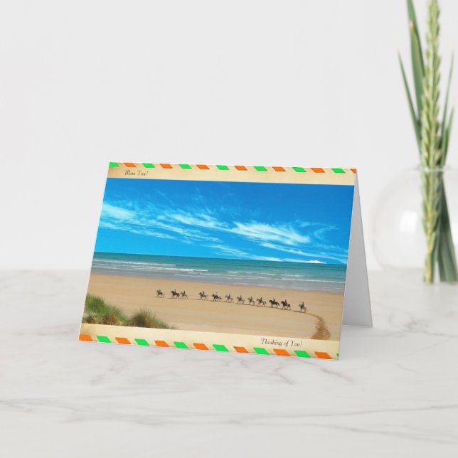 Irisches Bild für Get Well Greeting Card Karte (Vorderseite)