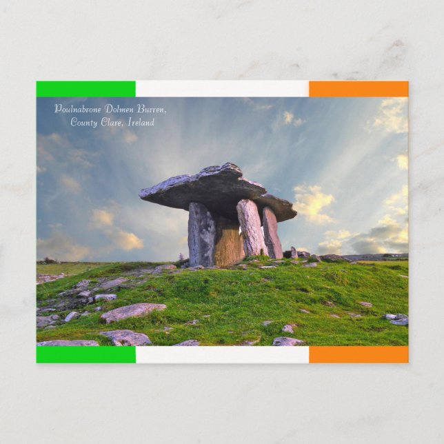 Irisches Bild für Postkarten (Vorderseite)