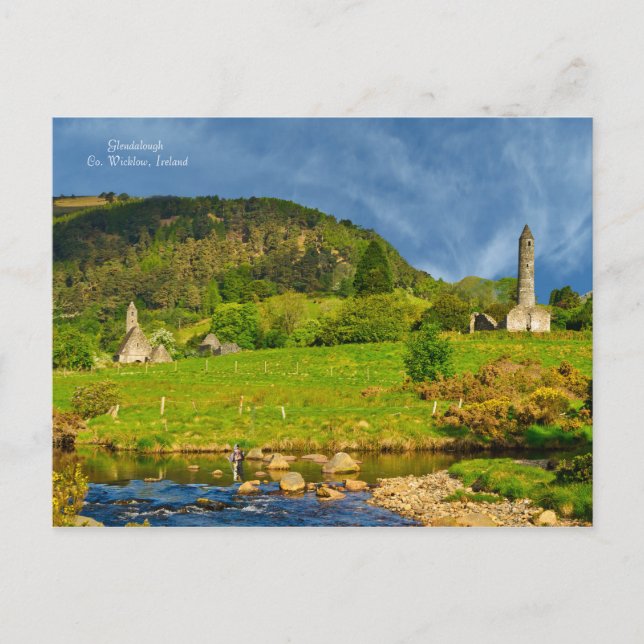 Irisches Bild für Postkarten (Vorderseite)