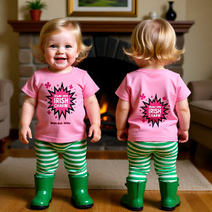 Irisches Fräulein Unfug Baby T-shirt