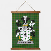 Irisches Gallagher oder O_Gallagher Wappen Familie