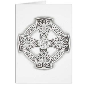 Irisches keltisches Kreuz