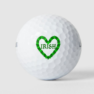irisches Kleeblatt Golfball