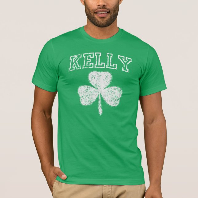Irisches Kleeblatt-Kelly-T-Shirt T-Shirt (Vorderseite)