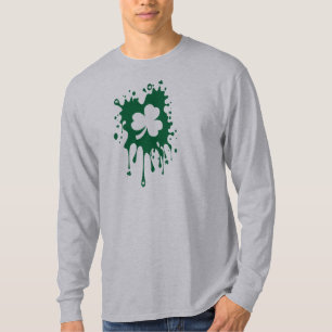 Irisches Kleeblatt platsch! T-Shirt