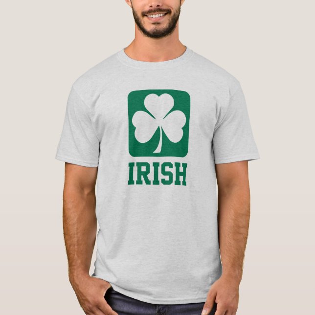 irisches Kleeblatt T-Shirt (Vorderseite)