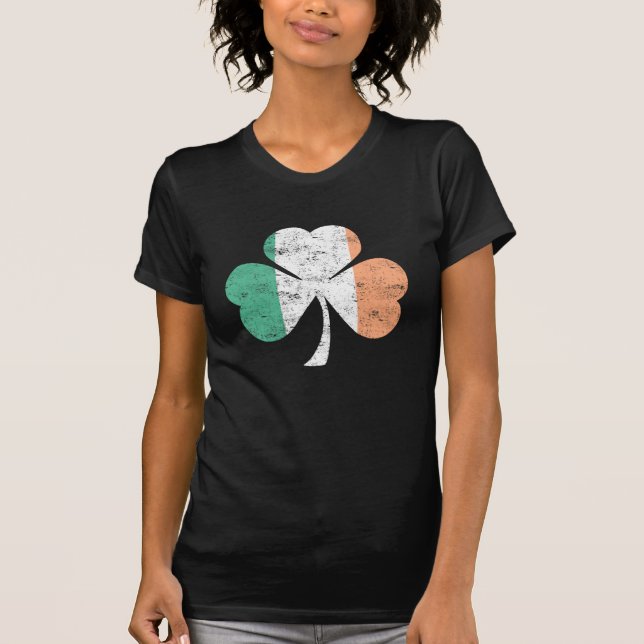 irisches Kleeblatt T-Shirt (Vorderseite)