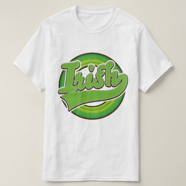 irisches Logo. T-Shirt (Design vorne)