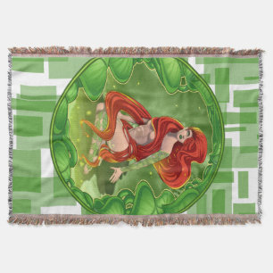 Irisches Mädchen Decke