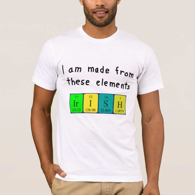 Irisches Periodenpatriotisches Shirt (Vorderseite)