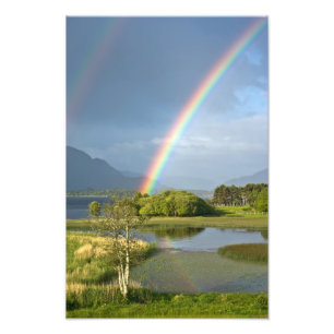 Irisches Regenbogen-Foto Fotodruck