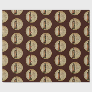 Irisches Rosenharfen-Geschenkpapier Geschenkpapier