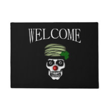 Irisches Skeleton Clown-Willkommen
