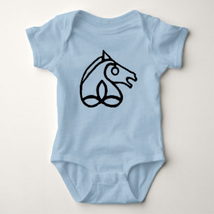 Irisches Sport-Pferdebaby Baby Strampler