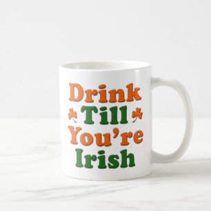 irisches Sprichwort Kaffeetasse