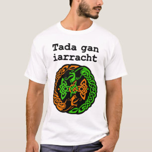 Irisches Sprichwort mit Knüpfarbeit T-Shirt