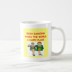 irisches Tanzen Kaffeetasse