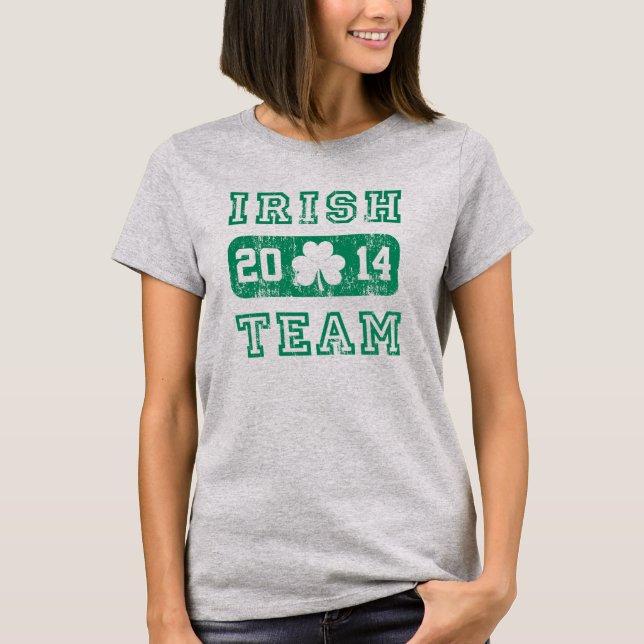 Irisches Team 2014 T-Shirt (Vorderseite)