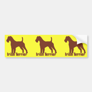 Irisches Terrier Autoaufkleber