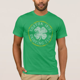 Irisches trinkendes Team Bostons T-Shirt