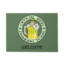 Irisches trinkendes Team