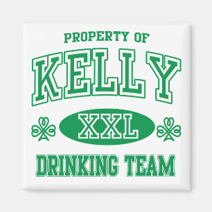 Irisches trinkendes Team Kelly Magnet