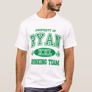 Irisches trinkendes Team Ryans T-Shirt