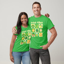 Irisches Vibes-Party-T-Shirt T-Shirt