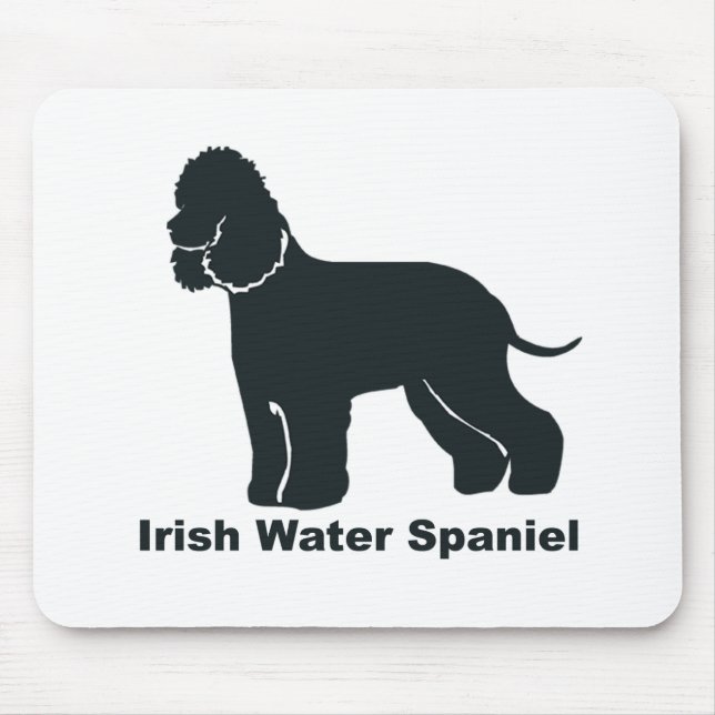 Irisches WasserSpaniel Mousepad (Vorne)