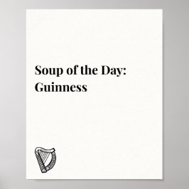 Irisches Zitatposter, Guinness-Themenposter Poster