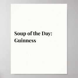Irisches Zitatposter, Guinness-Themenposter Poster