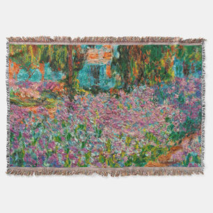 Irises Monet Garden Giverny Blume Decke