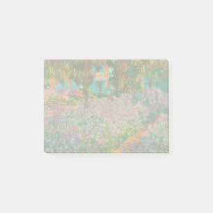 Irises Monet Garden Giverny Blume Post-it Klebezettel
