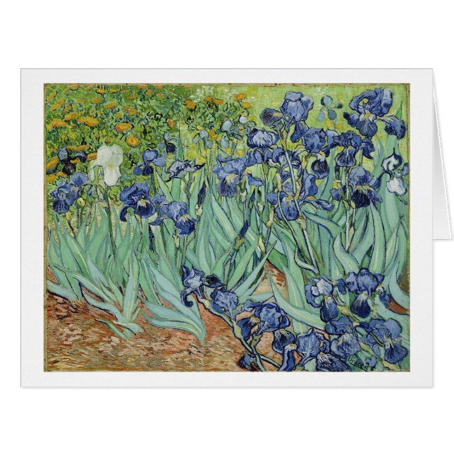 Irises par van Gogh (Devant horizontal)