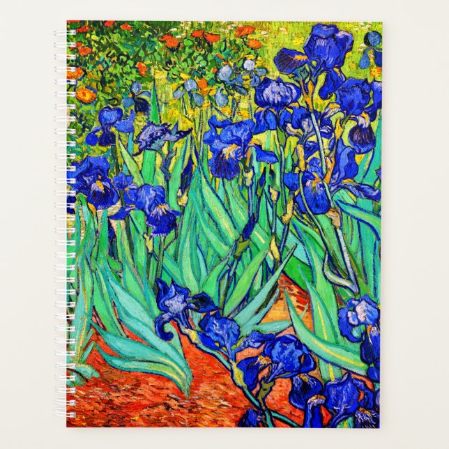 Irises par Vincent Van Gogh (Devant)