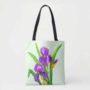 Irises Tote Bag Tasche
