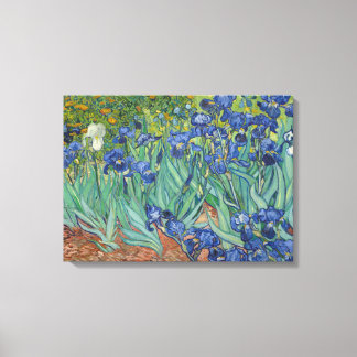 IRISES VINCENT VAN GOGH Canvas Print Leinwanddruck
