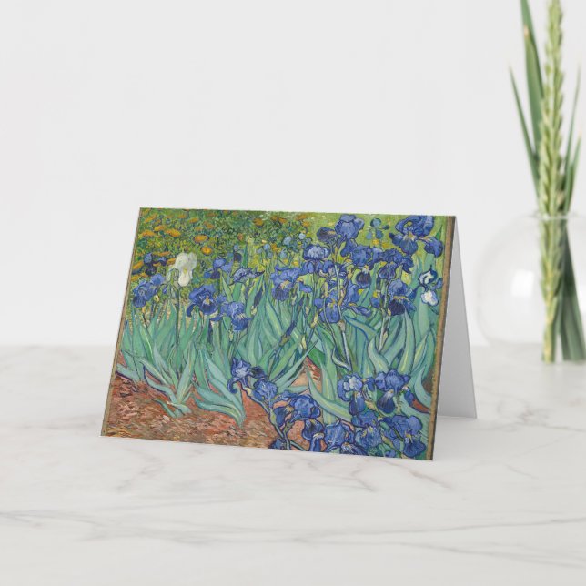 Irises, Vincent Van Gogh, Cartes pour notes (Devant)