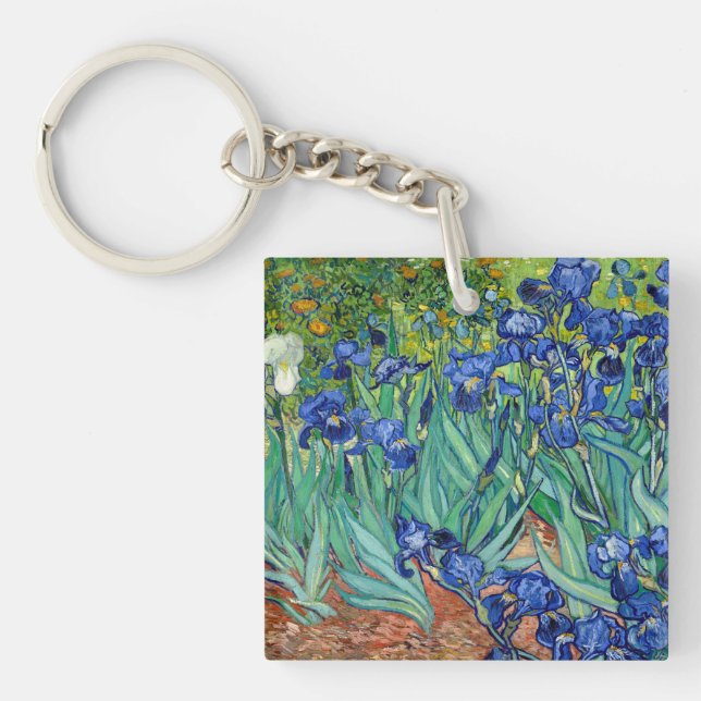 Irises Vincent van Gogh Flower Peinture Art (Devant)