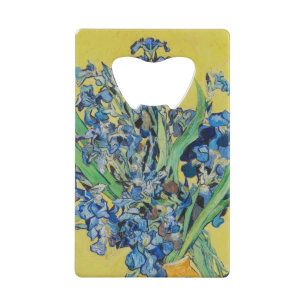Irises Vincent van Gogh Geldbeutel Flaschenöffner