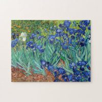 Irises Vincent van Gogh Gemälde Puzzle