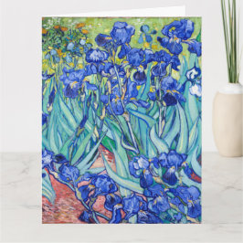 Irises Vincent van Gogh Karte