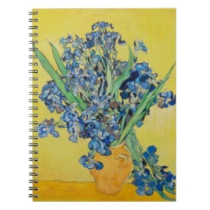 Irises Vincent van Gogh Notizblock