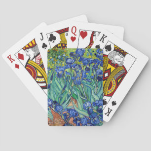 Irises Vincent van Gogh Peinture Cartes de jeu