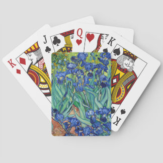 Irises Vincent van Gogh Peinture Cartes de jeu